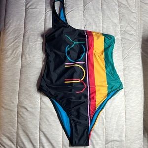 NWT Juicy Couture One Strap One piece Bathing suit